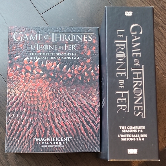 Game of Thrones Seasons 1-4 DVD Box Set - Picture 1 of 4